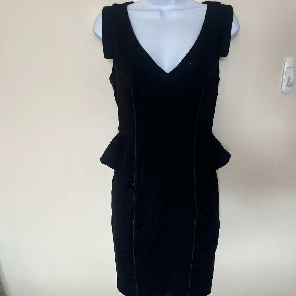 Bebe Elegant Black Sleeveless Dress
